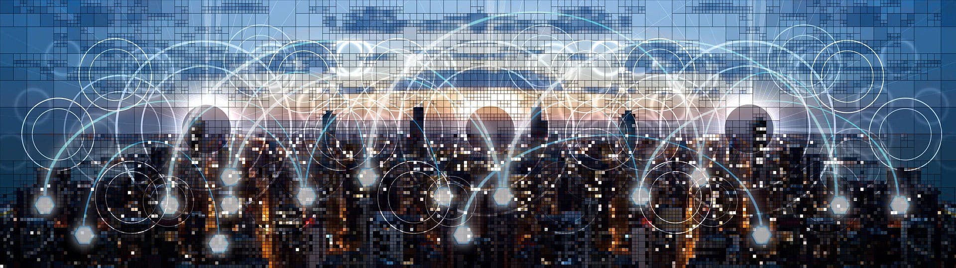 Buildings with light connections